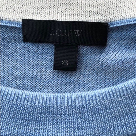Jcrew merino wool light blue sweater - Picture 2 of 5
